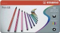 Stabilo pen 10er Metall-Etui 6810-6