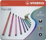 Stabilo pen 20er Metall-Etui 6820-6
