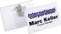 DURABLE Namensschild, mit Kombiklemme,