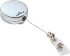 DURABLE Ausweishalter Chrom,