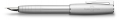 Füllhalter LOOM Metallic silber Schreibg