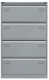 Hängeregistraturschrank LIGHT, doppelbah