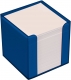 Büroring Zettelbox blau Kunststoff, 9x9x
