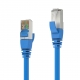 Patchkabel CAT 6A S/FTP, 3 m, blau