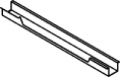 Kabelkanal für Sitz-/Stehschreibtisch weiø, Metall, für Tische ab 1600 mm,