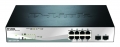 10-Port Layer2 PoE Smart Managed Switch, 8x 10/100/1000Mbit/s TP,