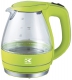 Wasserkocher Glas Design apple green 1,7