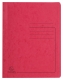 Schnellhefter Colorspan 355g, A4, rot mit Beschriftungsfeld, für 350 Blatt,