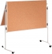 Moderationswand 2x 75 x 120 cm, klappbar