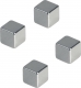 Magnet Würfel 10x10mm silber 4 St,./Pack