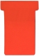 T-Karten Karton rot VE 100St.