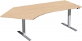 Sitz-/Stehwinkelschreibtisch, 135° links