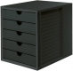 Schubladenbox KARMA  5xSchub öko-sw