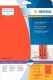 Herma Ordner-Etiketten 5137 rot VE=75