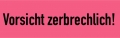 Herma Vorsicht zerbrl. 6758 VE1000