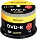 Rohling DVD-R, 4,7 GB, 16x, 50er Spindel
