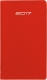 Taschenplaner 8,7 x 15.3 cm, rot # 717.4