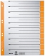 Leitz Trennblätter 1652 orange VE100