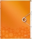 Ordnungsmappe A4 orange metall