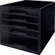 LEITZ Schubladenbox WOW CUBE, 5 Schübe,