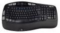 Logitech Tastatur K350, schwarz, Kabello