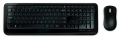 Tastatur 850, kabellos, 6 Sondertasten und optical Mouse, 1000 dpi, 3 Tasten,