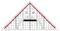 M+R Zeichendreieck 23320100 32cm Skala r
