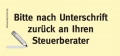 Haftnotizen 75 x 35 mm, gelb Bitte nach