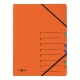Ordnungsmappe EASY 7tlg. orange