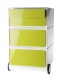PAPERFLOW Rollcontainer easyBox, 4 Schüb