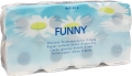 Toilettenpapier Funny 3-lag Zellstoff