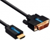 High Speed HDMI/DVI, Single Link Kabel,