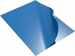 Rückwand, DIN A4, chromo blau, glänzend,