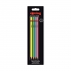 rOtring Bleistift NEON pro, HB, 4er Blister, sortiert, je 1x,