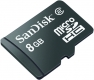 Micro SDHC Card, 8 GB, mit SD-Adapter fü