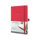 Notizbuch Conceptum, 80g, Softcover red,