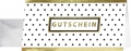 Gutschein-Karten inkl. transparenter Umschläge, Golden Glimmer, Glanzkarton,