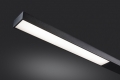 LED-Stehleuchte Beryll schwarz modernes, filigranes Design, direkte,