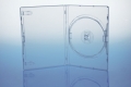 DVD-Leerhülle Single, transparent, PP, 136 x 191 x 15 mm,