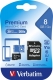 microSDHC Speicherkarte, 8 GB, Premium,